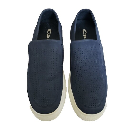 CALTO G63892 3 Inches Elevator Height Increase Blue Perforated SlipOn Men Sz 7.5 main image 6